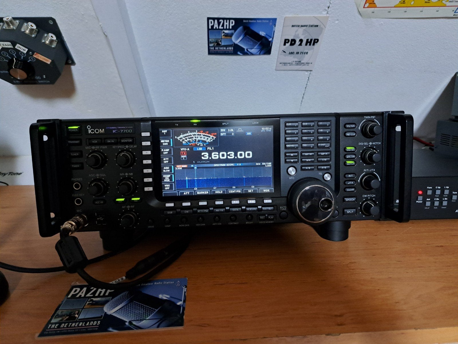 Icom IC-7700 200 watt in nieuwstaat!, Ophalen, Zo goed als nieuw