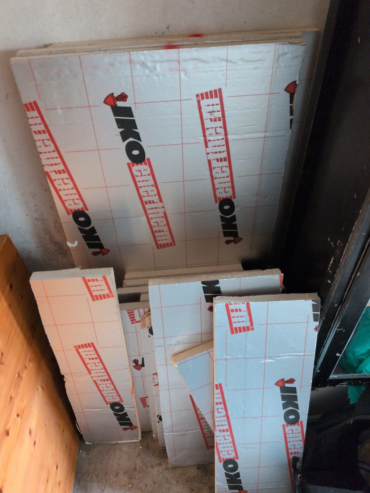 restantje pir platen 3 cm en 12 cm (zie andere advertentie), Ophalen, 10 tot 15 m², Vloerisolatie, Zo goed als nieuw