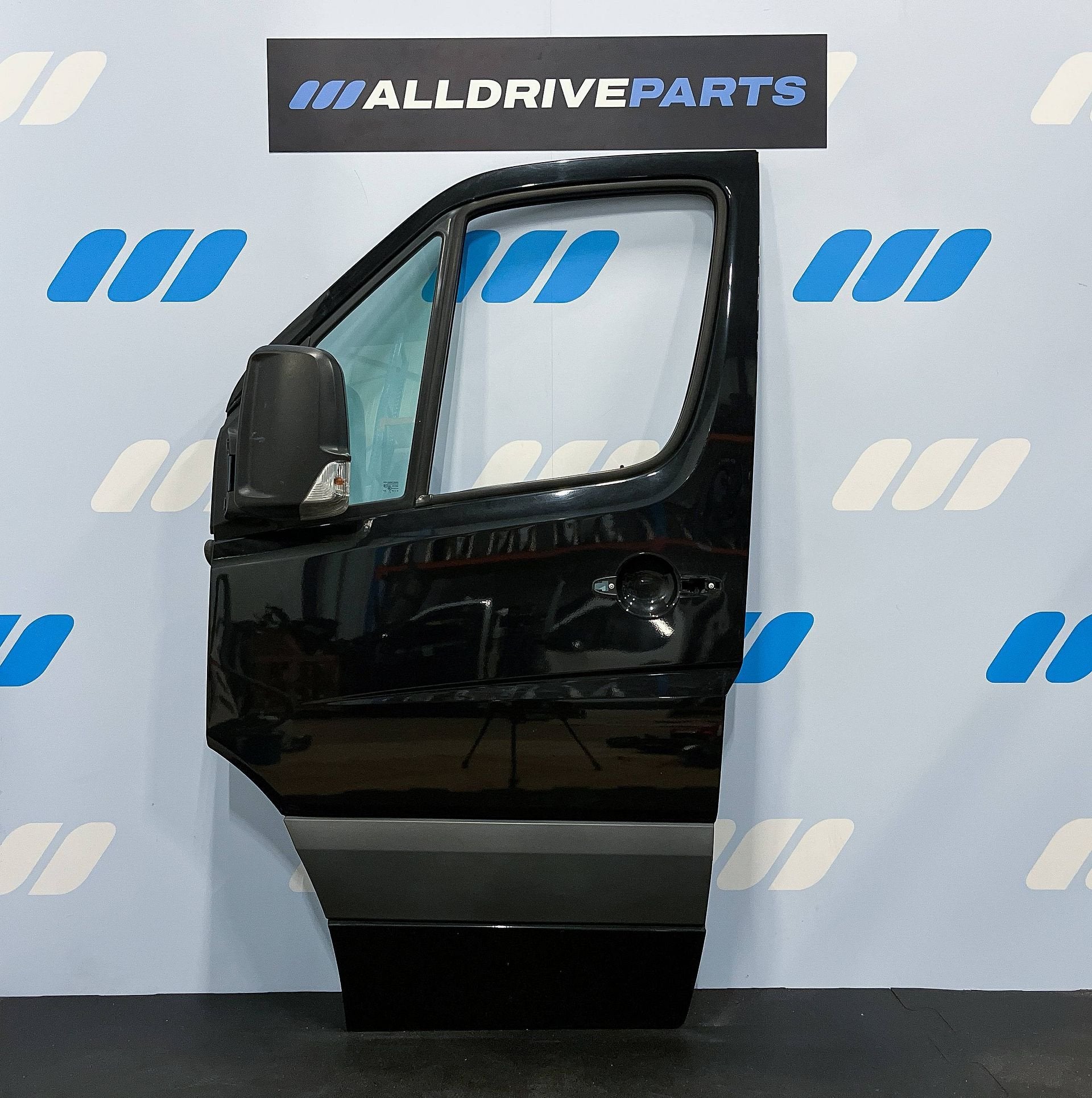 Mercedes Sprinter W906 Voorportier links zwart A9067200005, Gebruikt, -, Deur, -