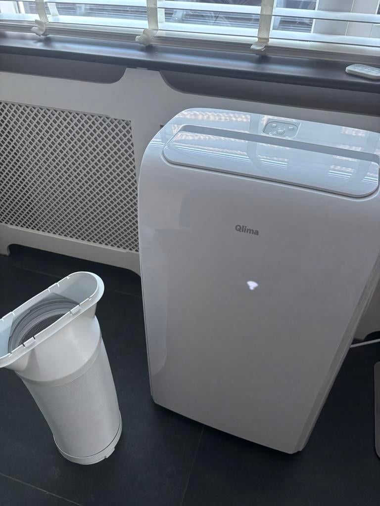 Mobiele airco qlima p528, Ophalen, 3 snelheden of meer, Zo goed als nieuw, Afstandsbediening