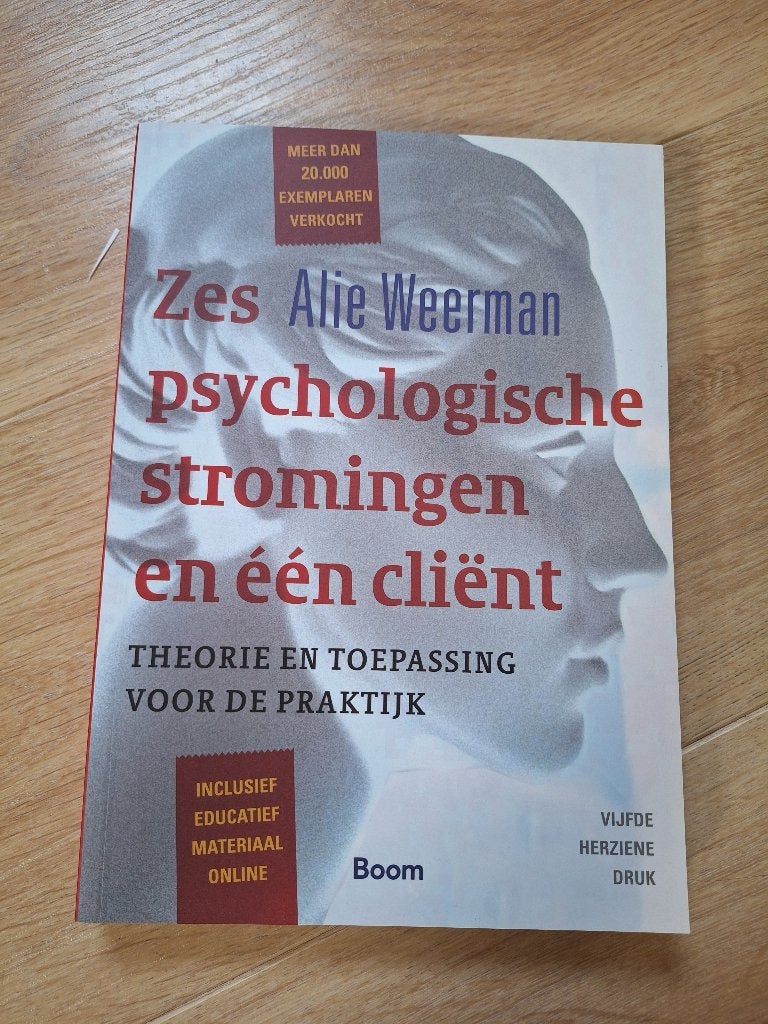 Zes psychologische stromingen en één cliënt, Boeken, Boom, Ophalen of Verzenden, Ontwikkelingspsychologie, Zo goed als nieuw