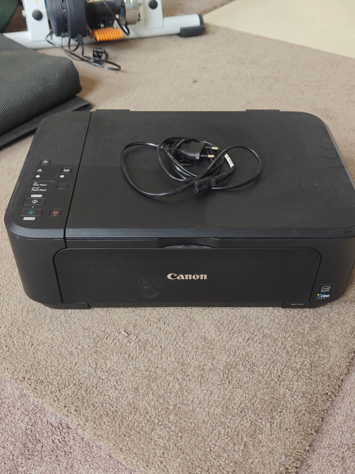 Canon printer, Ophalen, Gebruikt