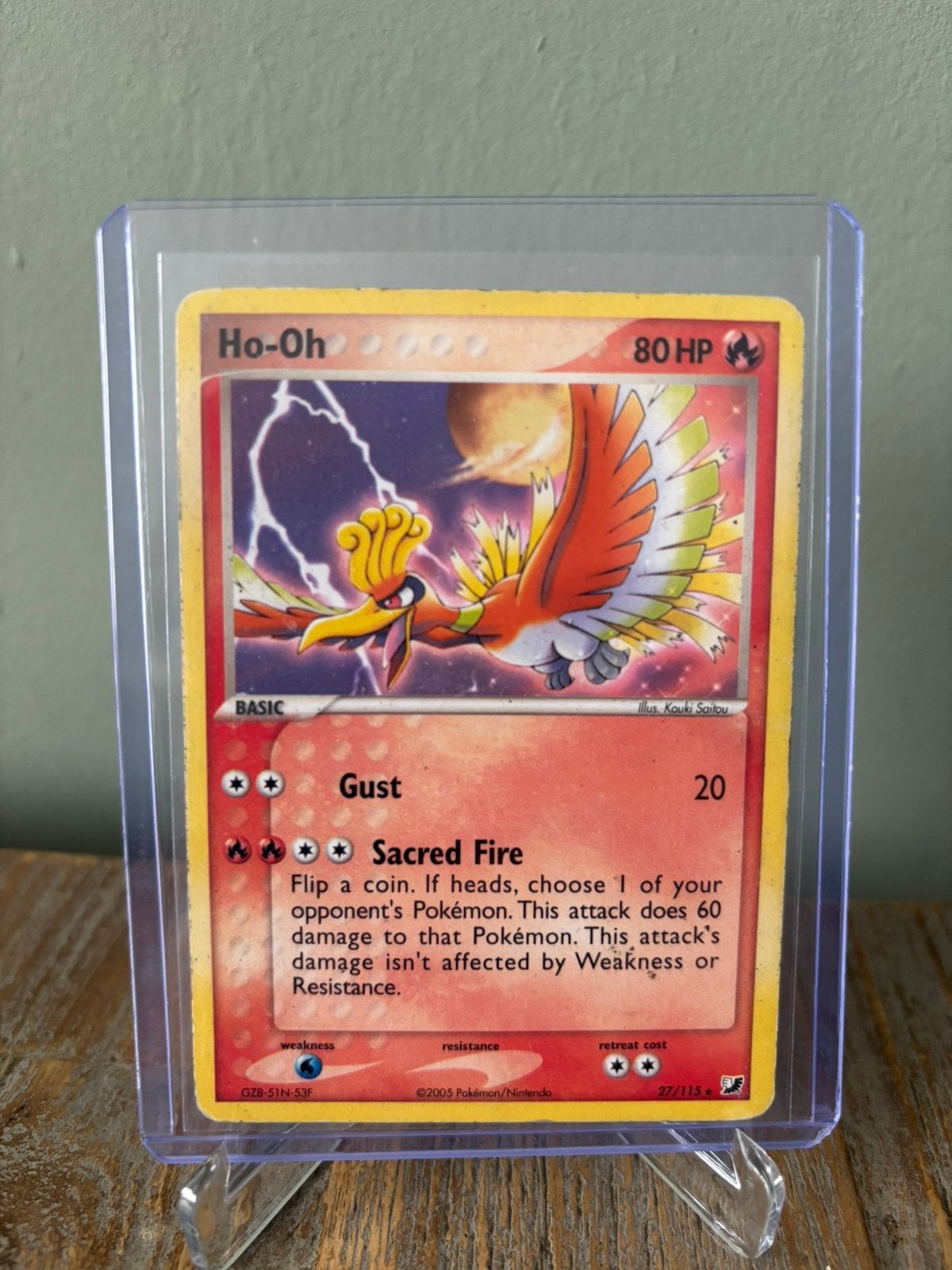 Ho-Oh 27/115 Unseen Forces, Ophalen of Verzenden, Losse kaart