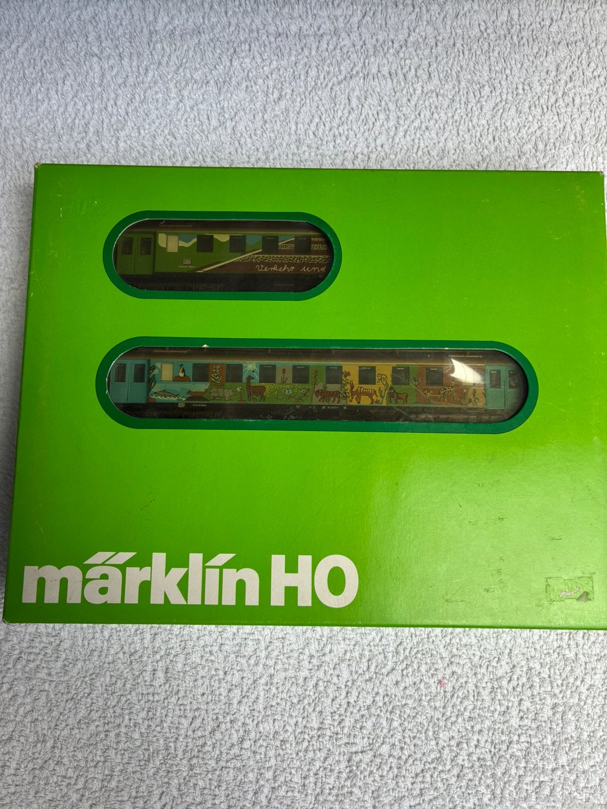 Märklin HO 4190 Driedelige wagonset 'Umwelt' van de DB, Wisselstroom, Ophalen of Verzenden, Märklin, Nieuw