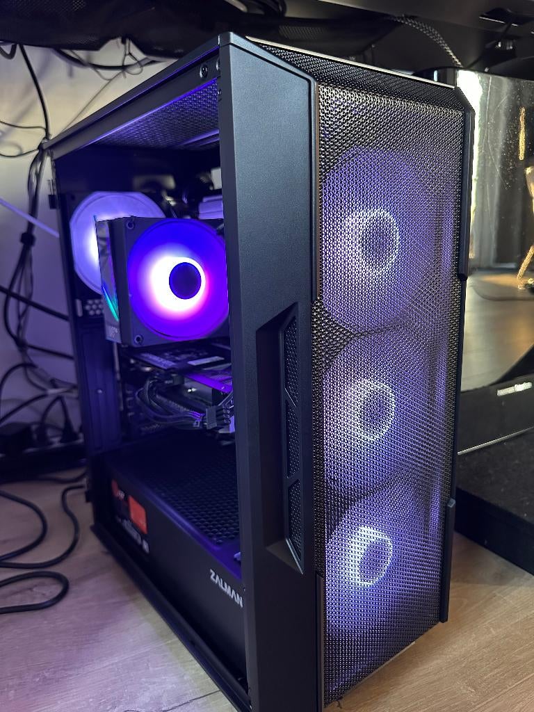 Gaming PC i5-10600K, RTX 4060 8GB, 16GB RAM, 512GB NVMe SSD, Computers en Software, Desktop Pc's, Ophalen, Zo goed als nieuw, Gaming