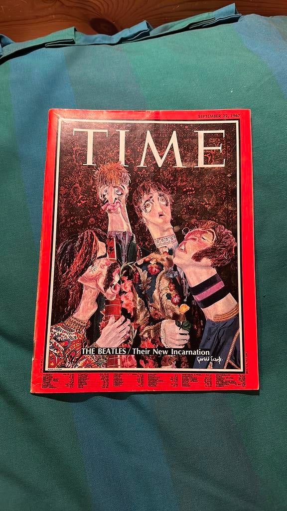 Zeldzame TIME Magazine 67 The Beatles Their New Incarnation, Boeken, Tijdschriften en Kranten, Zo goed als nieuw, Muziek, Film of Tv