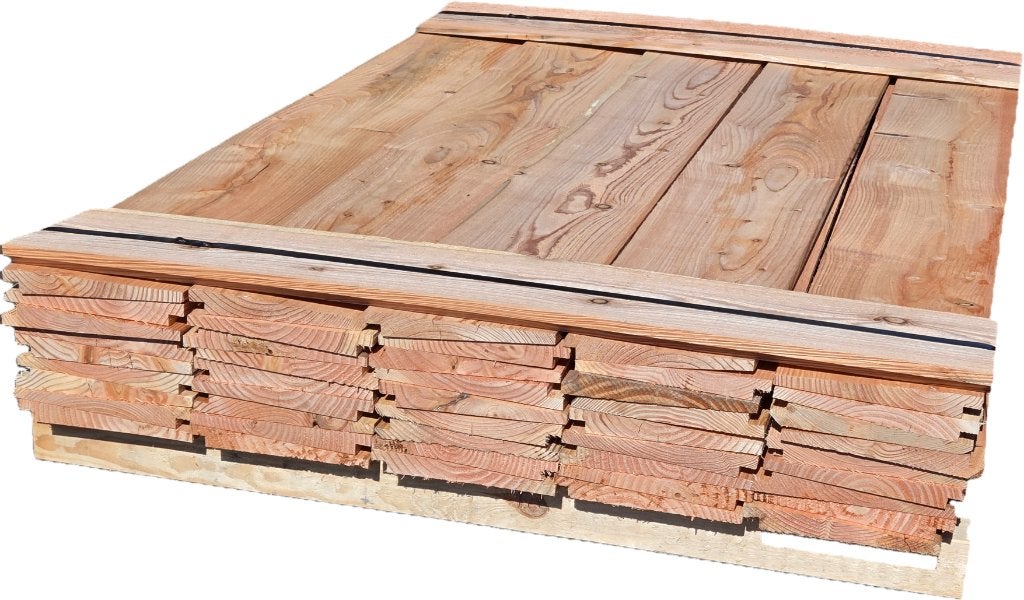 45 planken Douglas Zweeds rabat 1.50 meter lang – nr: TP165, Ophalen, Nieuw, Minder dan 180 cm, Planken