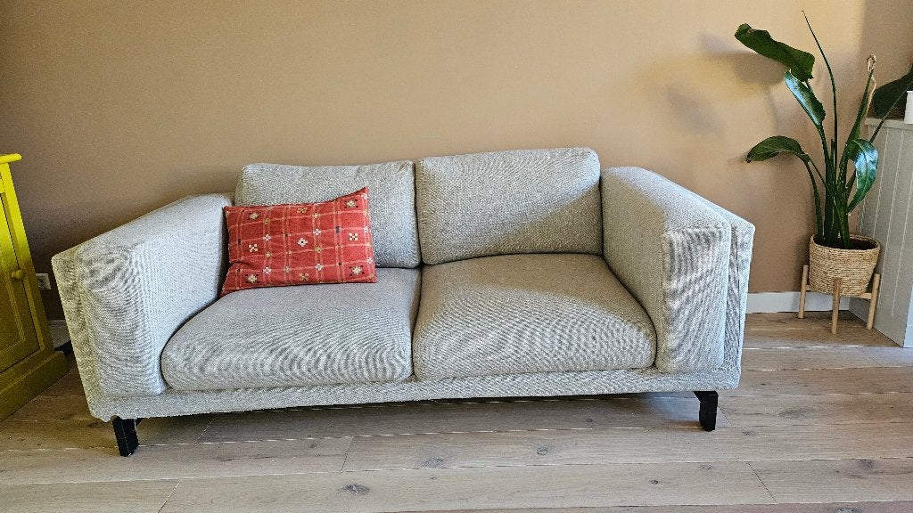 Ikea Nockeby bankje 2.5 zits gratis afhalen, Huis en Inrichting, Banken | Bankstellen, Ophalen, Gebruikt, 150 tot 200 cm, Tweepersoons