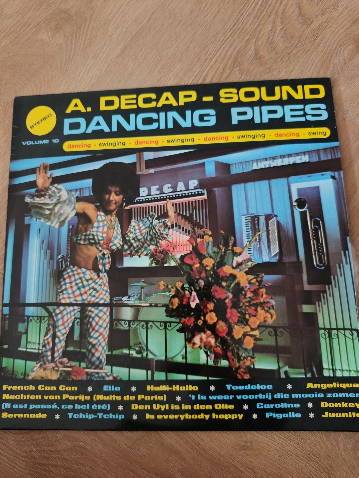 A. Decap Sound - Dancing Pipes LP (Volume 10), LP, Gebruikt, Overige genres, Ophalen of Verzenden