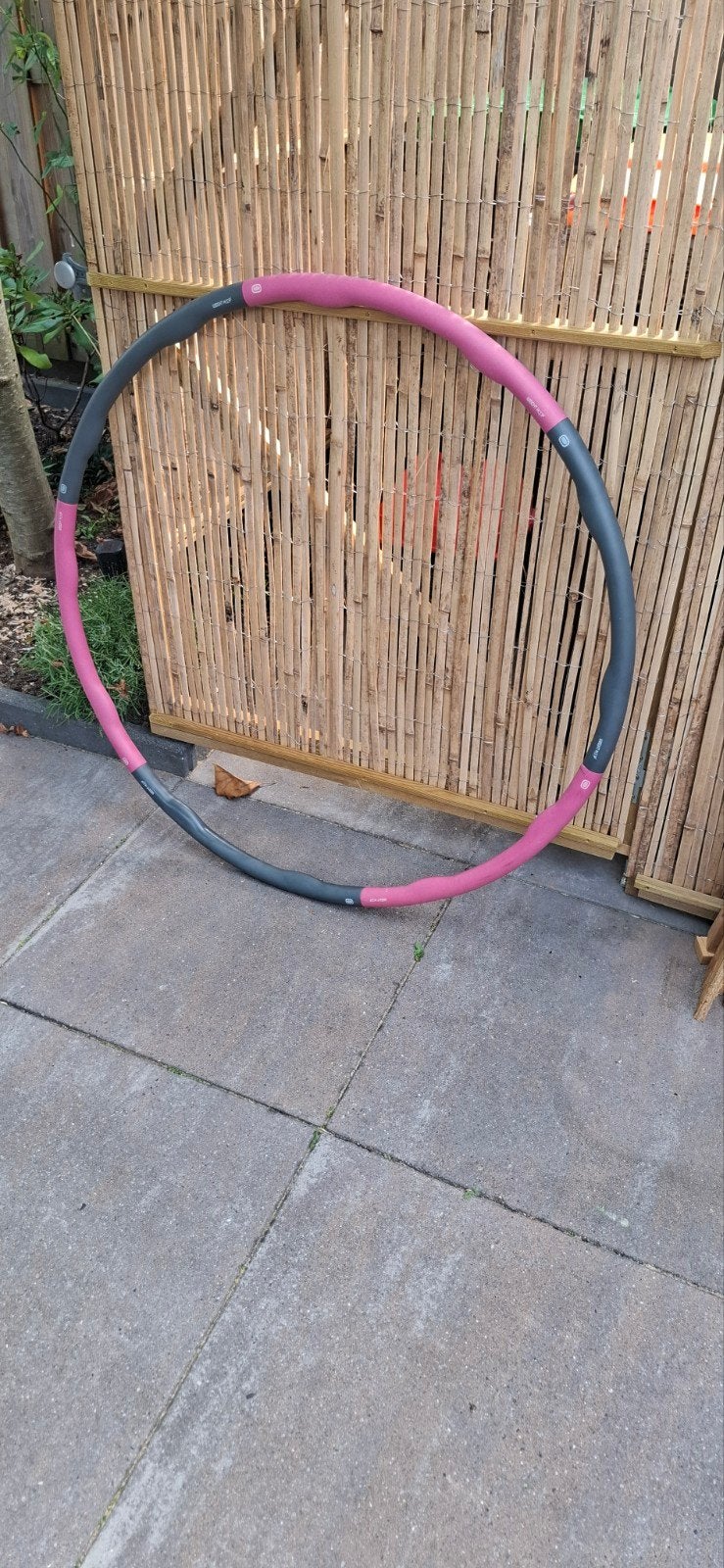 Fitness Hoelahoep - 1.5kg - Ø 100cm - Rugpijn Verlichting, Ophalen of Verzenden, Met gewicht, Zo goed als nieuw, Fitness hoelahoep