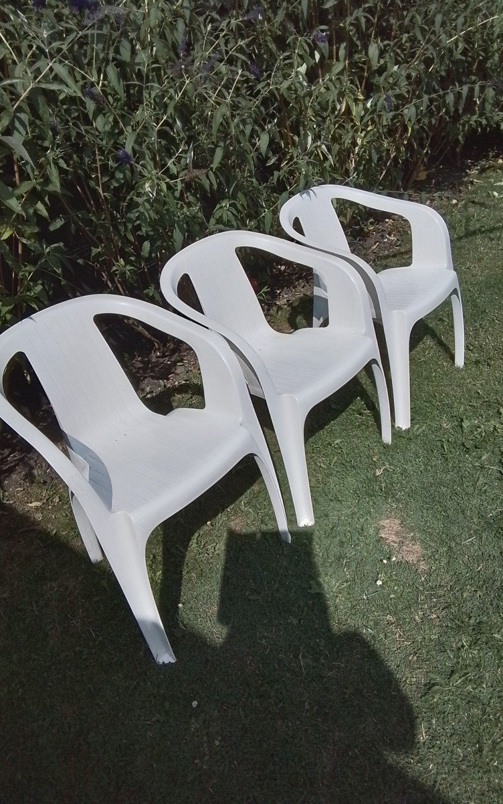 💐3 STAPELBARE KUIPSTOELEN VAN HARTMAN, Ophalen