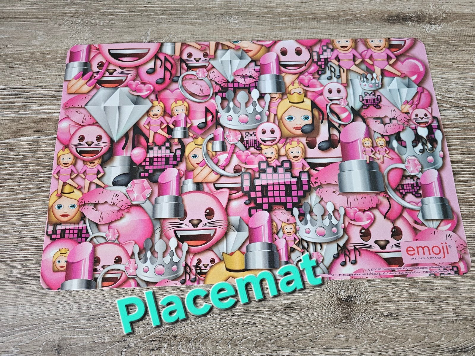 gratis, placemat, emoticon placemat,, Overige typen, Ophalen, Nieuw