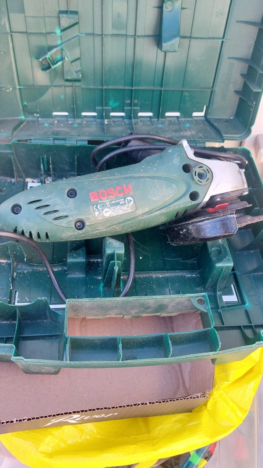 Bosch slijptol, Ophalen, Gebruikt, 700 tot 1000 watt, Haakse handslijpmachine