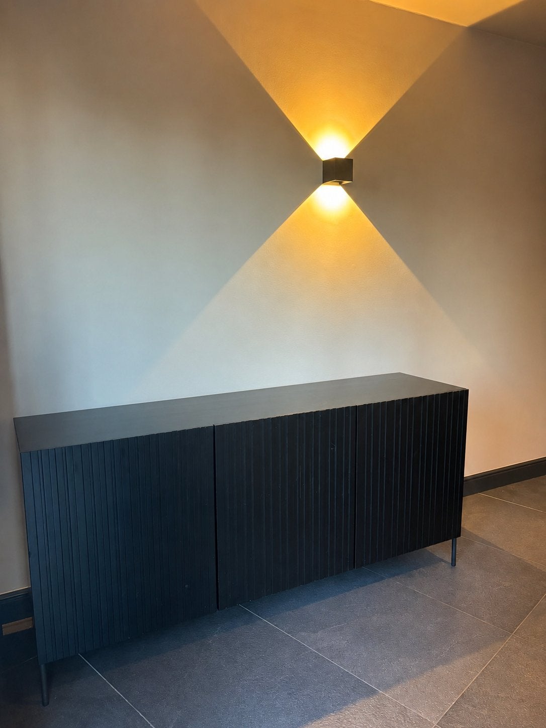 WOOOD Dressoir 'Gravure' 180cm, Huis en Inrichting, Kasten | Dressoirs, Ophalen, 150 tot 200 cm, 25 tot 50 cm, Overige houtsoorten
