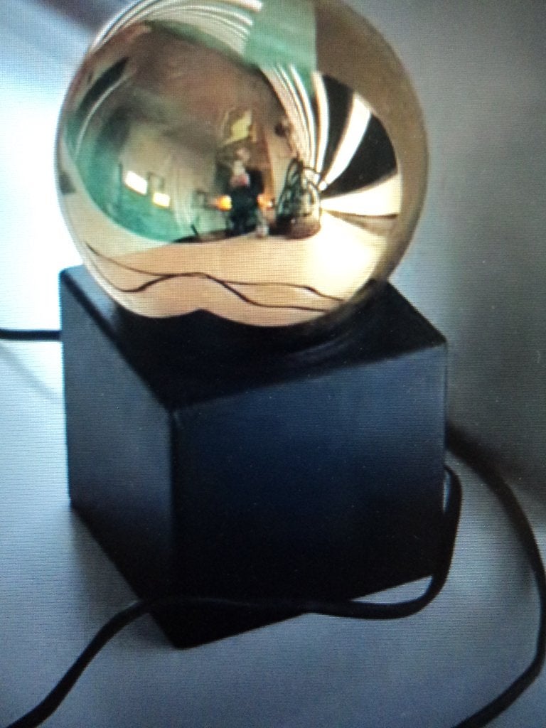 oude lamp, Ophalen