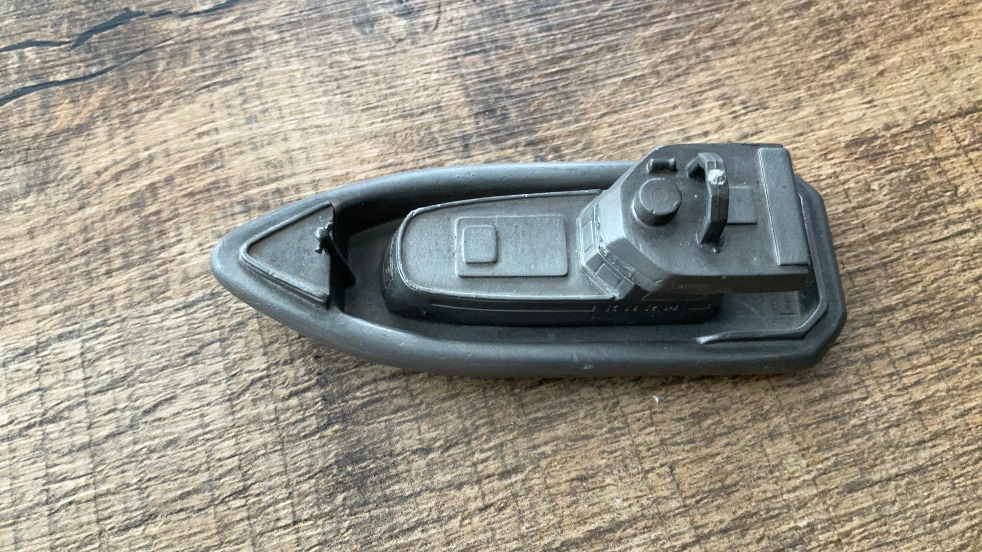 Tinnen boot K.N.R.M., Antiek en Kunst, Antiek | Tin, Ophalen of Verzenden