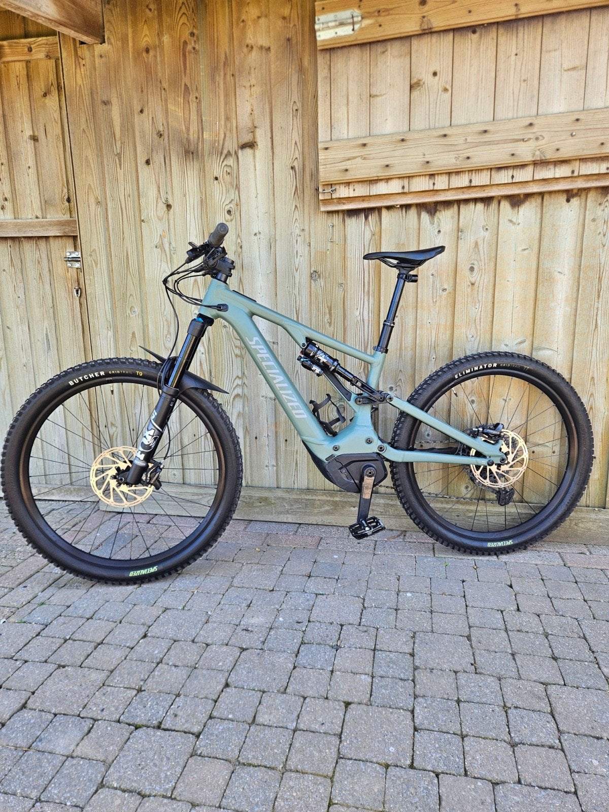 Specialized Levo Comp Alloy SageGreen S3 700Wh 90Nm., Fully, Zo goed als nieuw, Schijfrem, Ophalen
