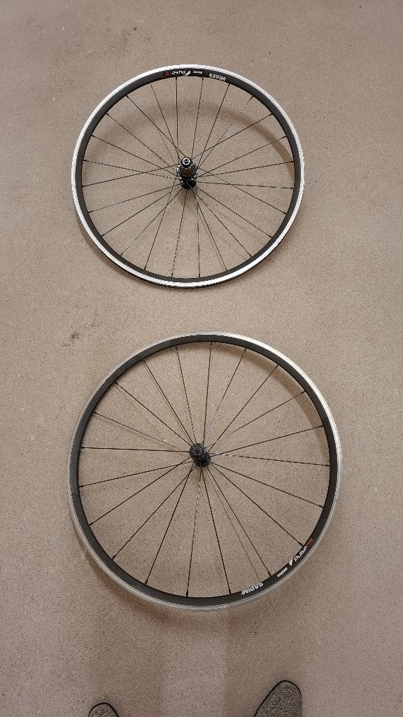 Sapim Ryde Comp Pulse Wielset, Gebruikt, Sapim, Aluminium, Racefiets