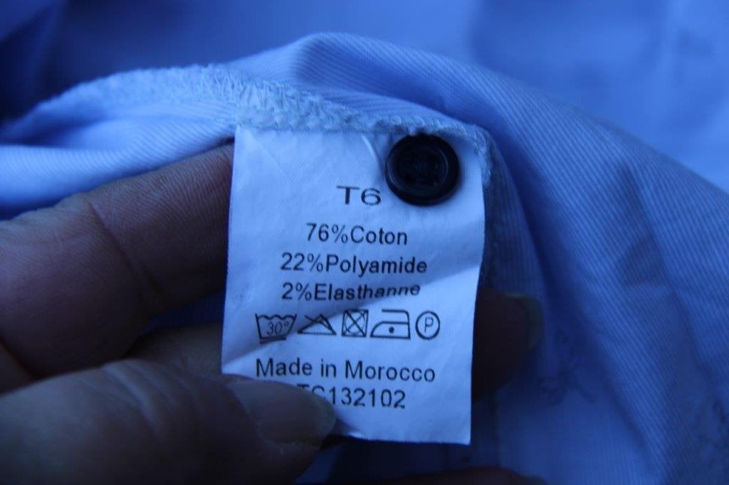 Blouse lichtblauw Paprika mt T6 (54) Vaste prijs, Blauw, Blouse of Tuniek, Ophalen of Verzenden, Zo goed als nieuw