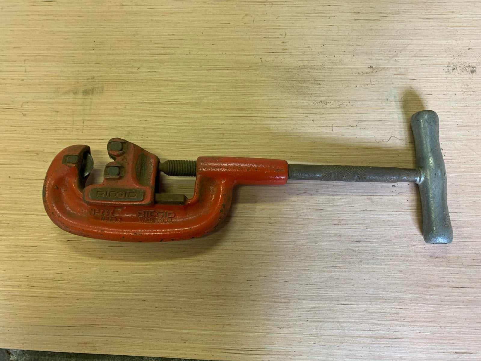 Pijpsnijder Ridgit Heavy Duty, Doe-het-zelf en Verbouw, Gereedschap | Handgereedschap, Ophalen, Gebruikt