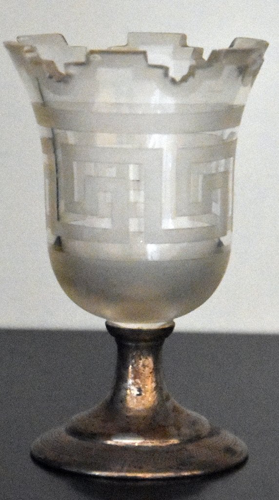antieke bokaal, Ophalen of Verzenden