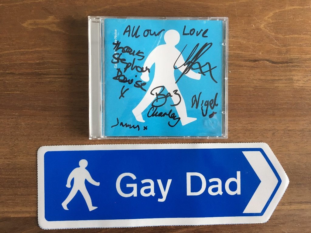 Cd Gay Dad Leisure Noise GESIGNEERD + PromoSticker Saville, Pop, Ophalen of Verzenden, Gesigneerd, Nieuw in verpakking
