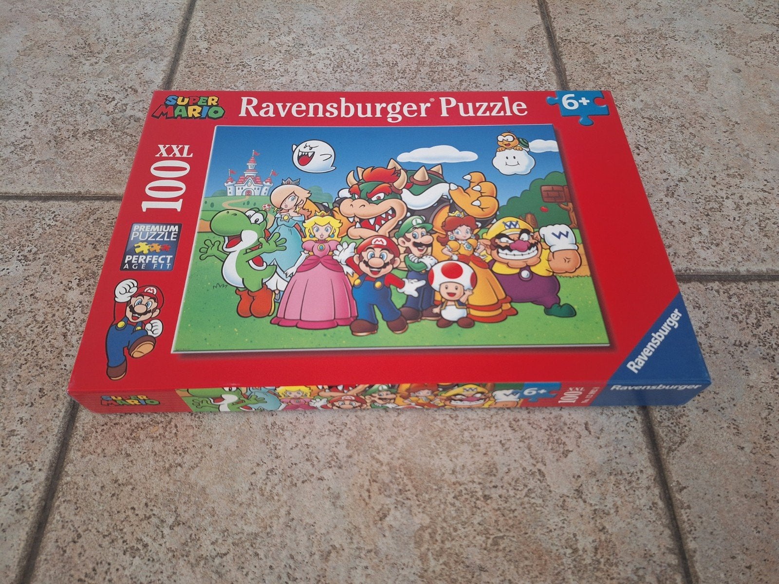 Ravensburger Super Mario XXL Legpuzzel 100 stukjes, Ophalen of Verzenden, Minder dan 500 stukjes, Gebruikt, Legpuzzel