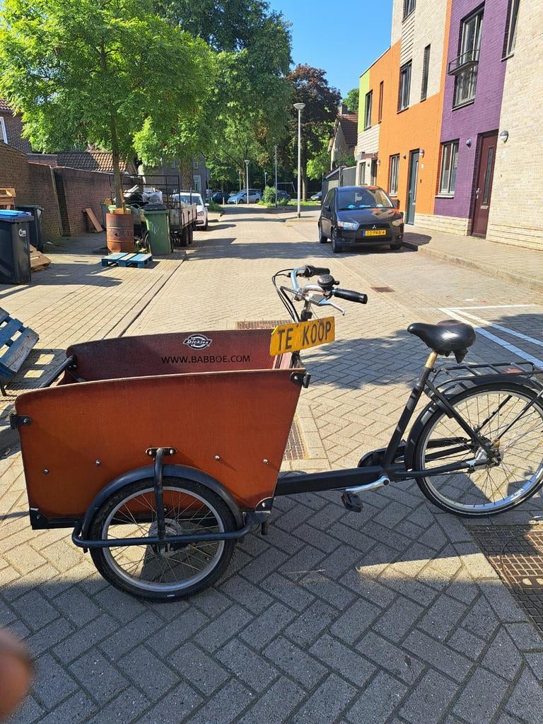 Bakfiets te koop, Ophalen, Gebruikt, 4 kinderen of meer