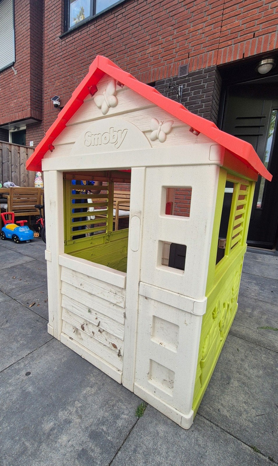 Smoby huisje, Ophalen, Gebruikt, Kunststof