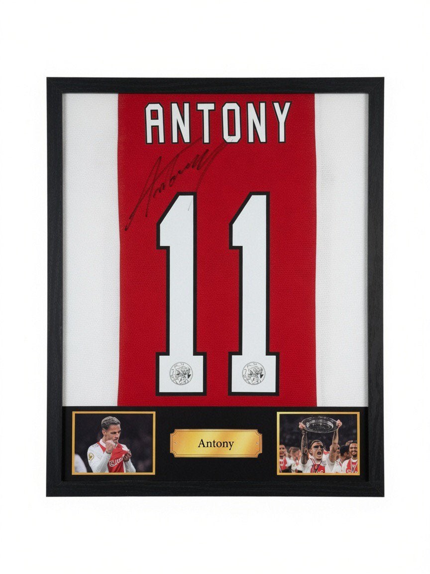 Gesigneerd Antony Ajax shirt, Ophalen of Verzenden, Zo goed als nieuw, Ajax, Shirt
