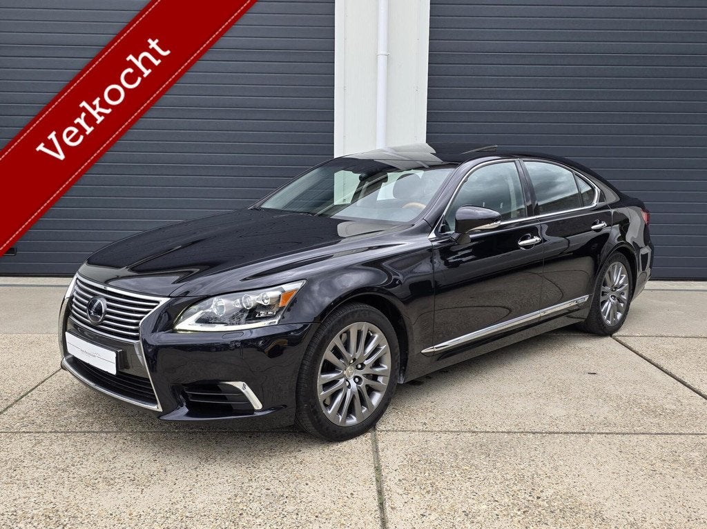 Lexus LS 600h President Line 2013 2 JAAR GARANTIE, Auto's, Lexus, Automaat, Gebruikt, Blauw, Leder