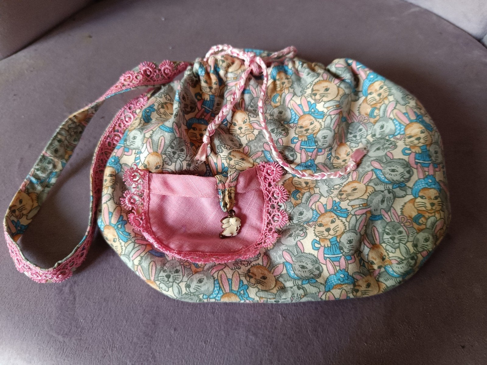 Haasjes - lief tasje, Ophalen of Verzenden, Nieuw, Roze