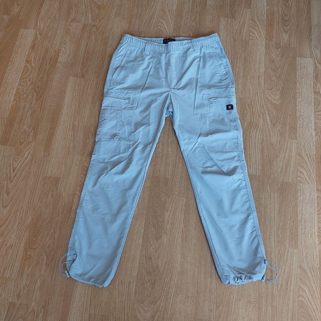 Grijze dames broek Rode SRF+SK8, Maat S/P, Ophalen of Verzenden, Nieuw, Rood, Lang