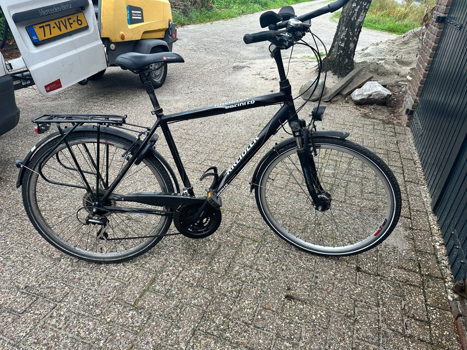 Kreidler Vaccinico herenfiets - Gebruikt, 28 inch, Gebruikt, Vering, Velgrem