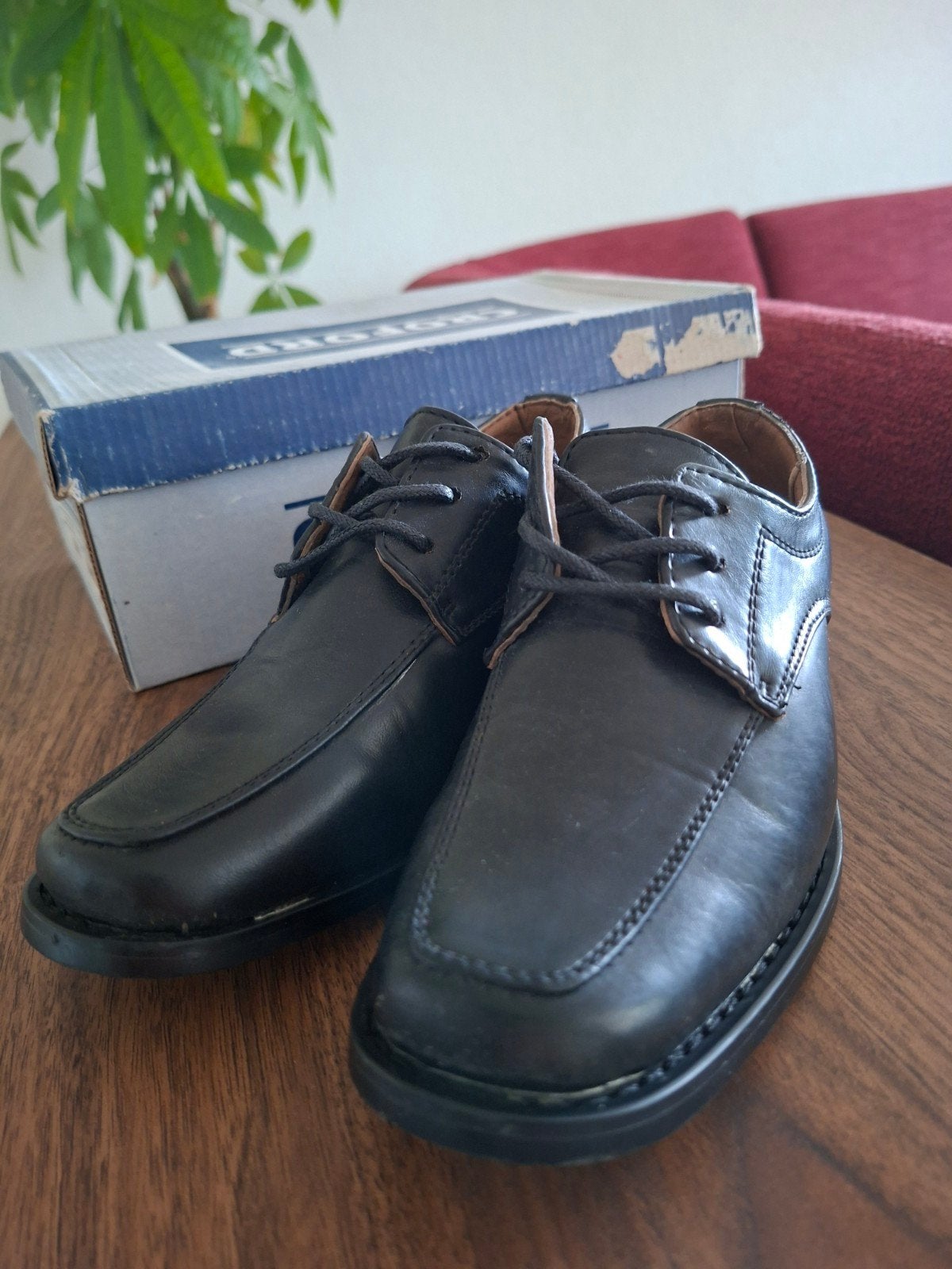 Nette zwarte veterschoenen, Zwart, Ophalen of Verzenden, Classic, Gedragen