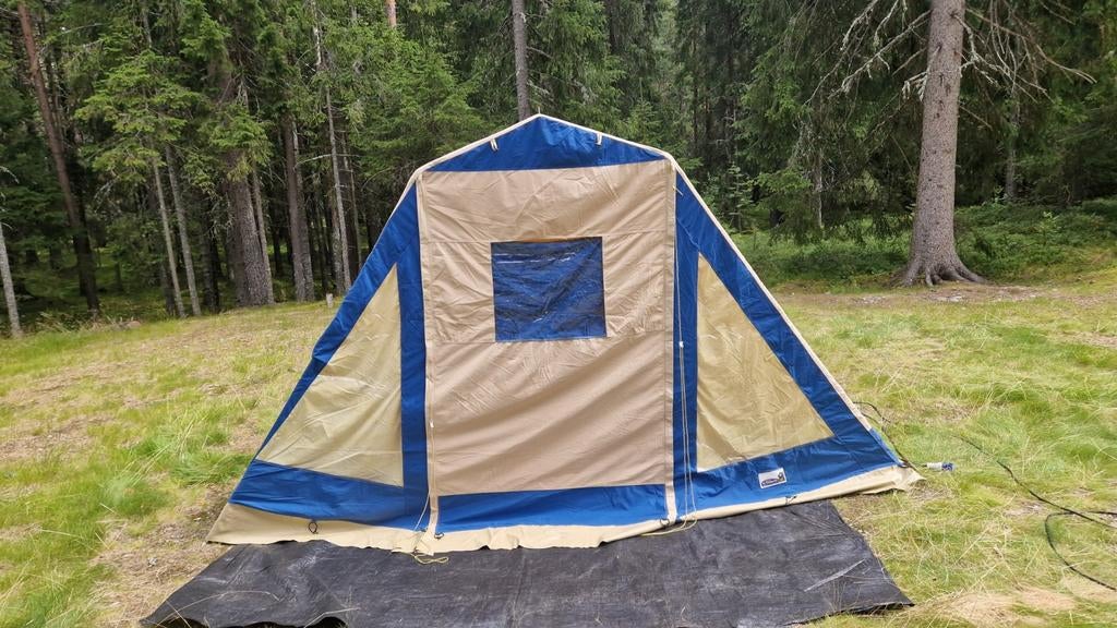 Vrijbuiter Arkansas 5 Tent - Ruime Gezinstent, Caravans en Kamperen, Tenten, Ophalen, Gebruikt, Tot en met 5
