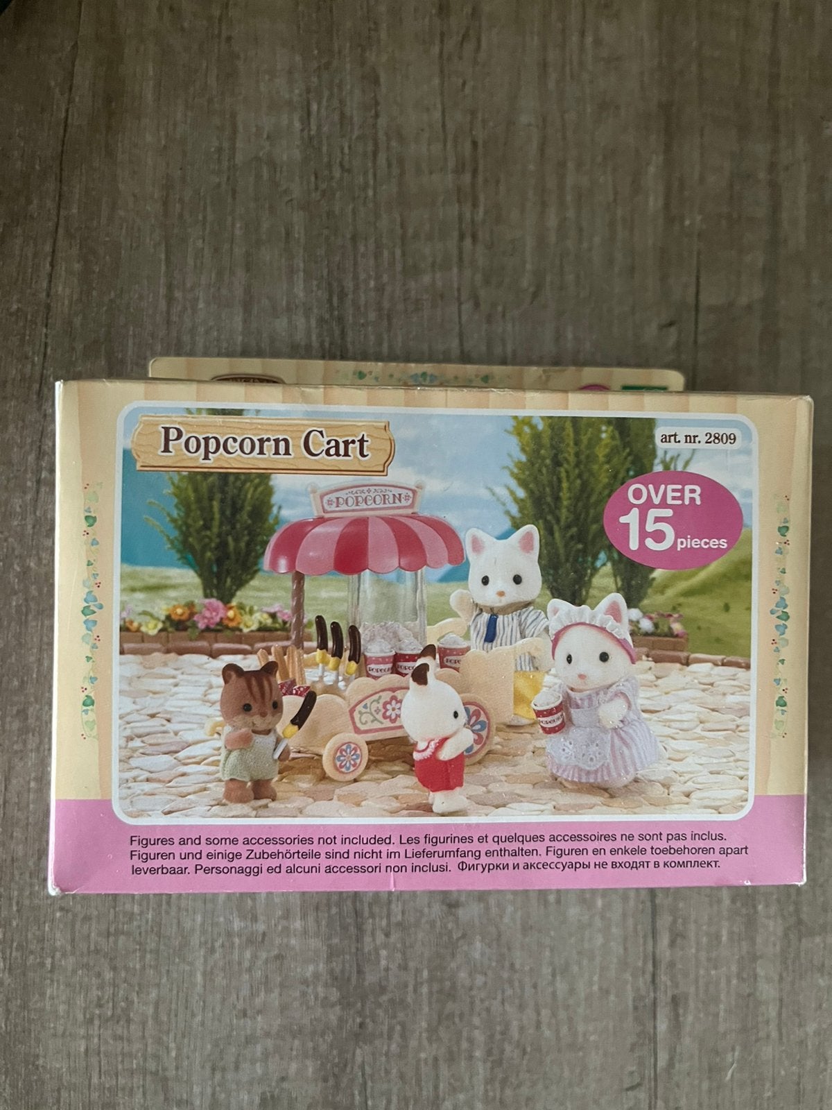 Sylvanian Popcorn Cart nieuw in doos, Ophalen of Verzenden, Nieuw, Jongen of Meisje
