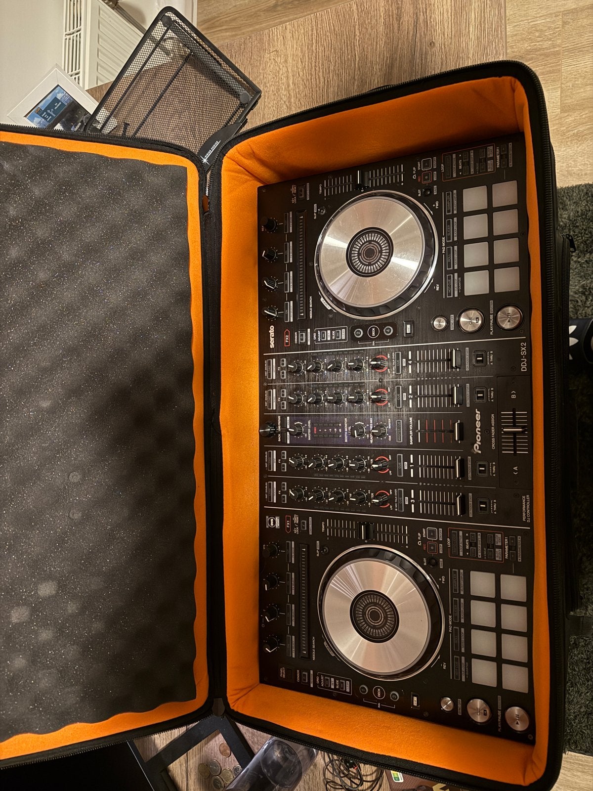 Pioneer DDJ SX2 + UDG travelbag, Ophalen, Zo goed als nieuw, Draaitafel, Pioneer