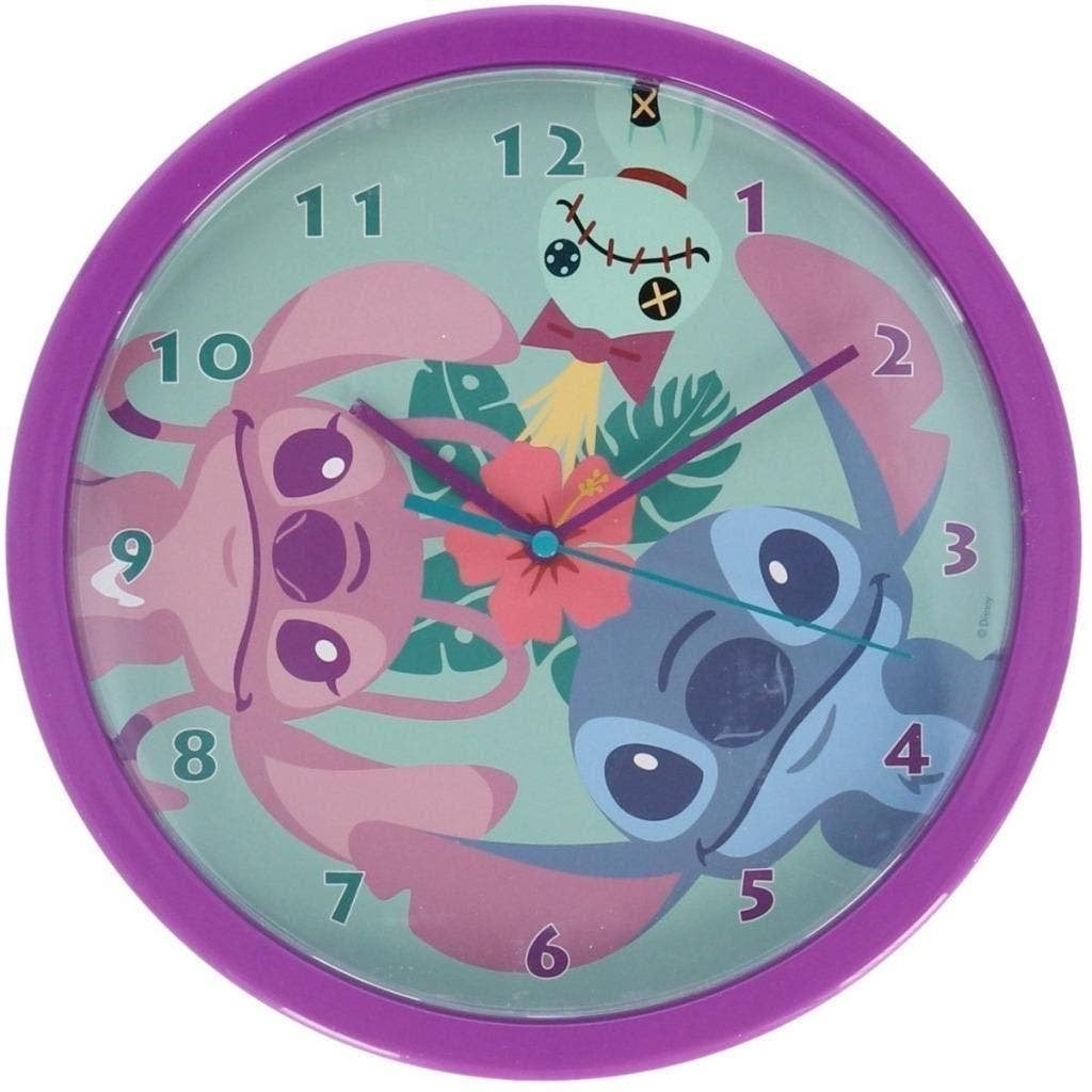 Stitch en Angel Wandklok - Disney Klok, Ophalen of Verzenden, Nieuw
