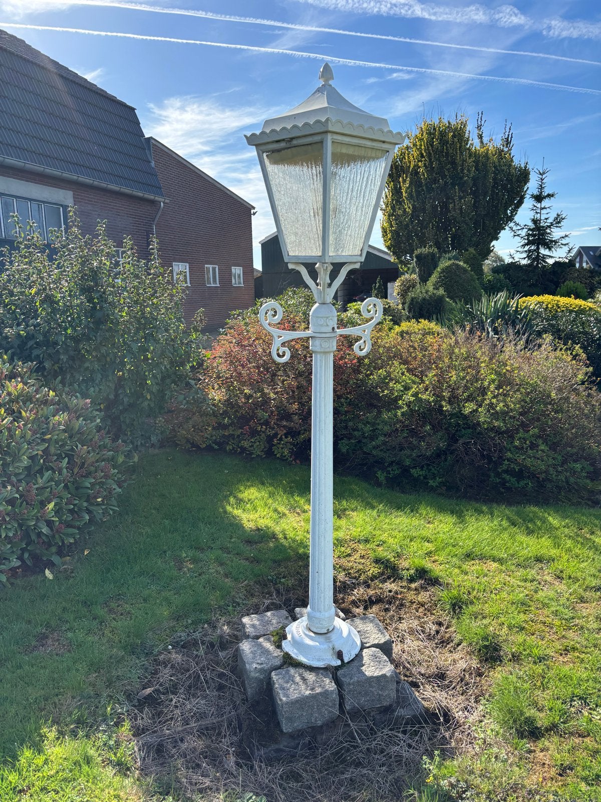 Antieke Tuinlantaarn - Klassieke Buitenverlichting, Tuin en Terras, Ophalen, Gebruikt