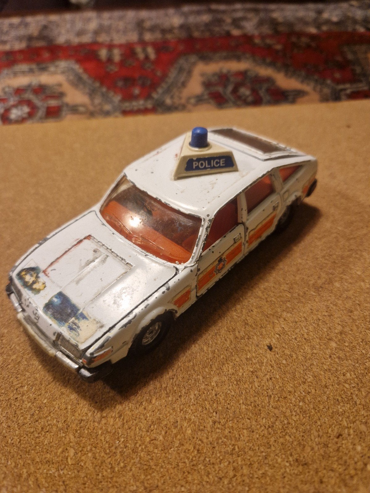 Rover 3500 SDI Police Corgi Toys wit originel in goede staat, Hobby en Vrije tijd, Ophalen of Verzenden, Gebruikt, Auto, Corgi