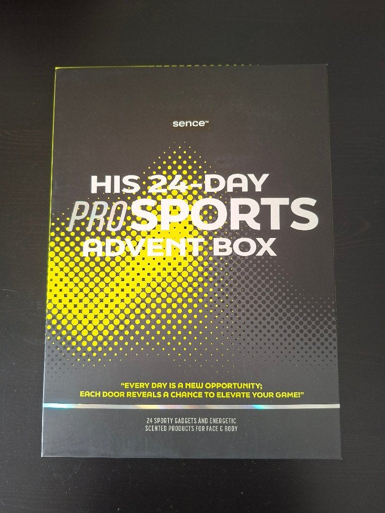 Sence His 24-Day Pro Sports Advent Box - Nieuw & Geseald, Gehele gezicht, Zwart, Nieuw, Ophalen of Verzenden