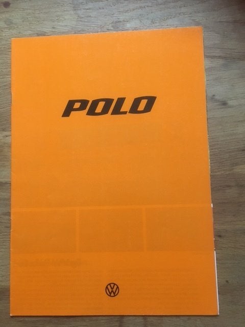 Volkswagen Polo Brochure    NL     08/1977, Gelezen, Volkswagen, Ophalen of Verzenden, Volkswagen