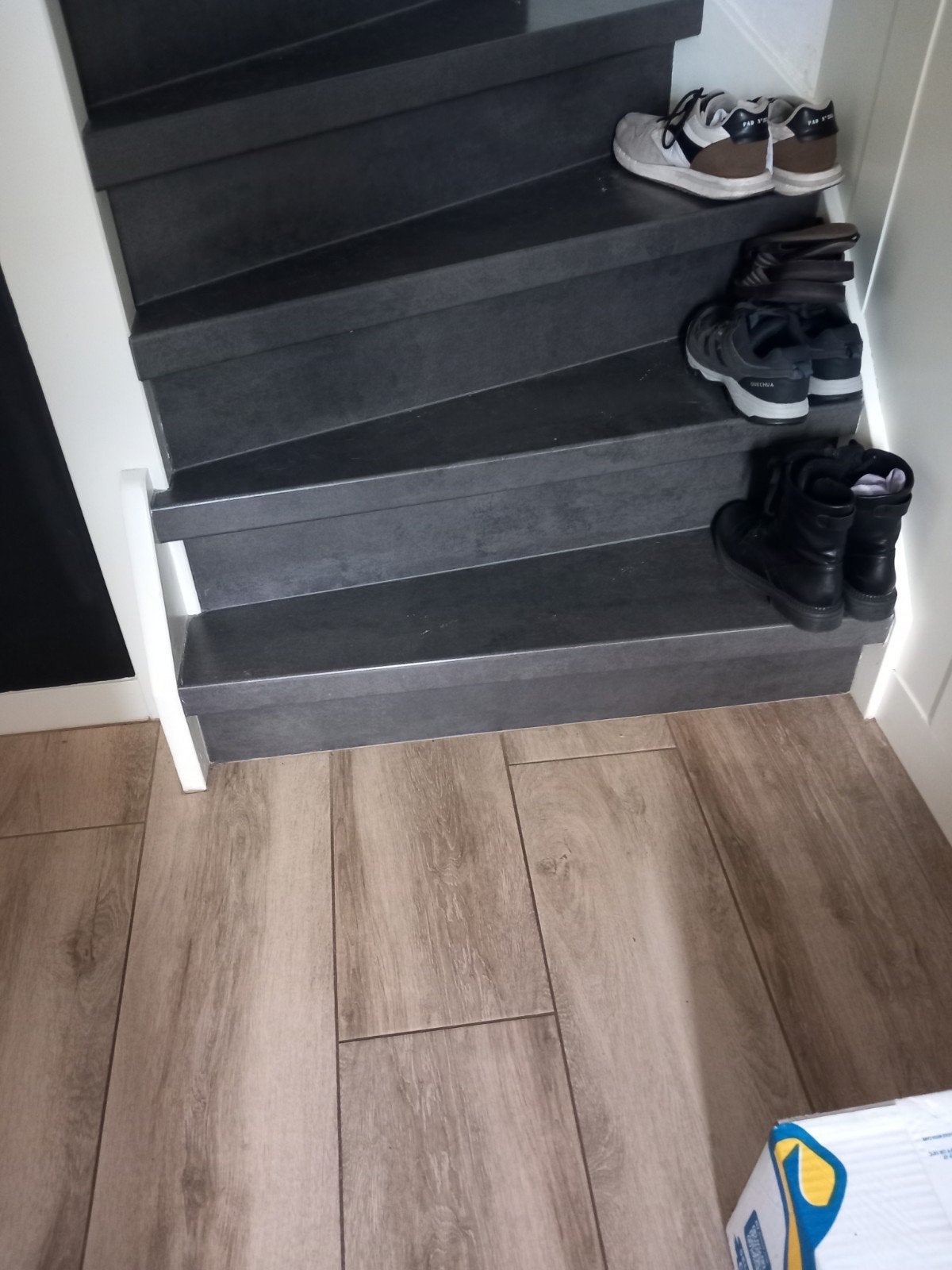 stootbord beton antraciet 130x20, Ophalen of Verzenden, Nieuw