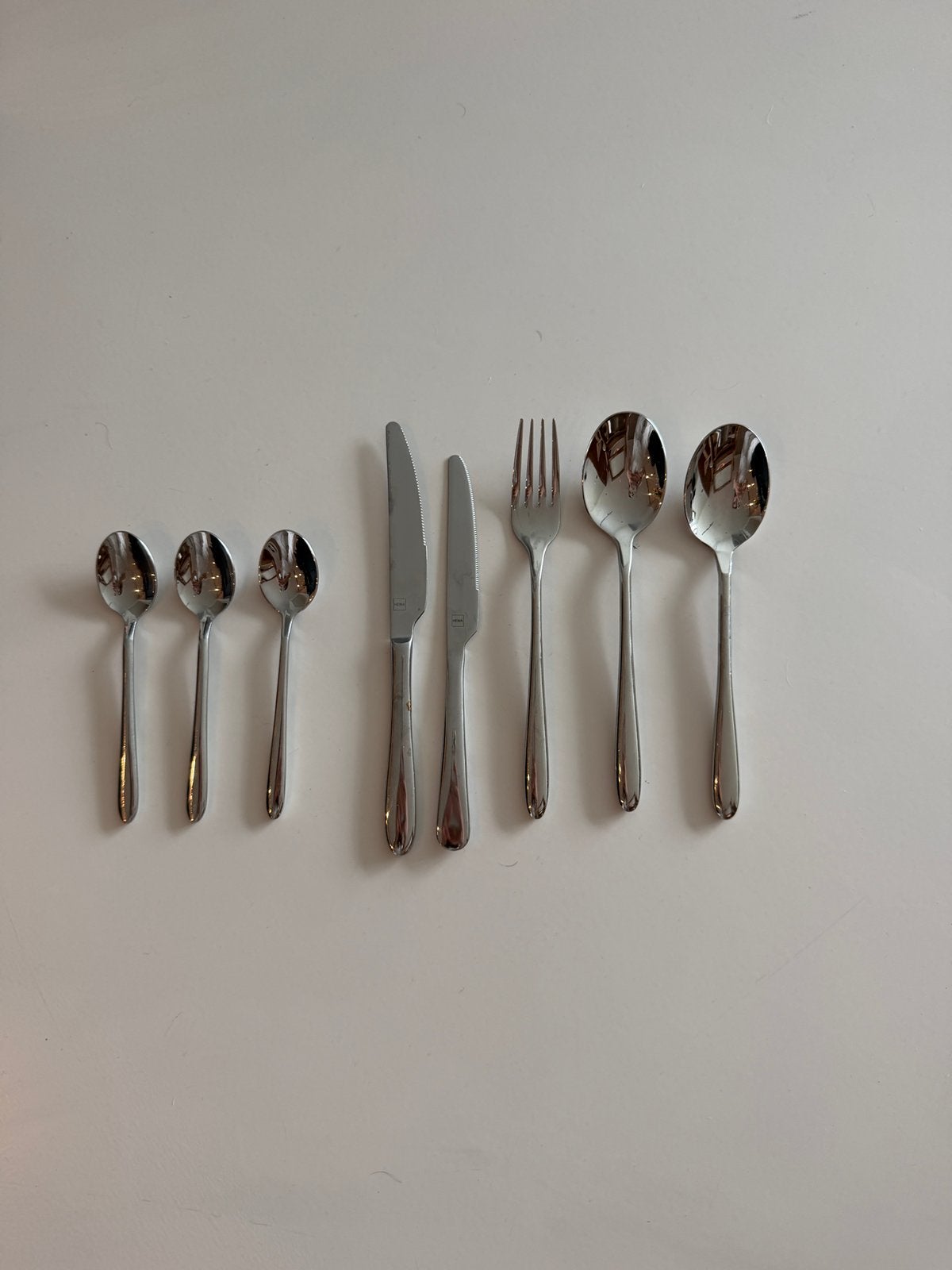 HEMA bestek, Ophalen of Verzenden, Rvs of Chroom