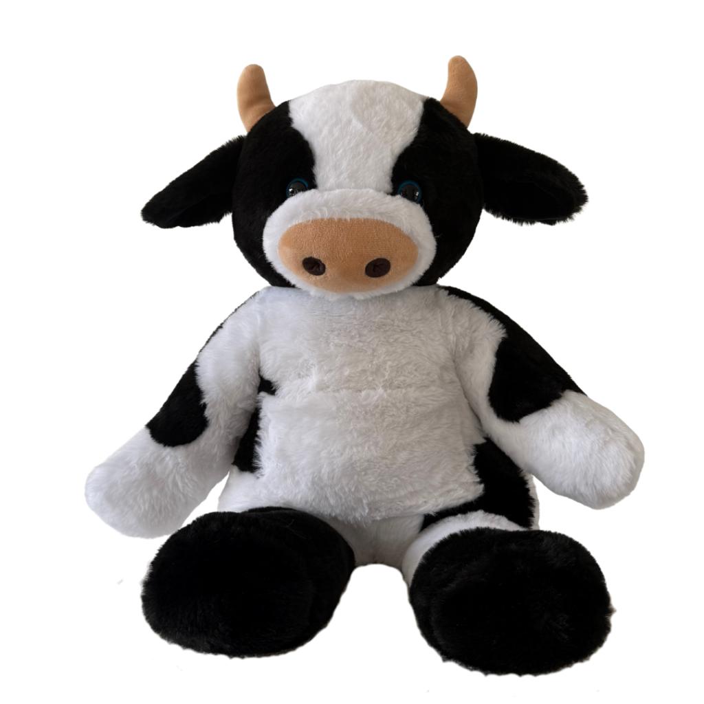 Verzwaringsknuffel koe 2,2kg! Personalisatie mogelijk, Kinderen en Baby's, Speelgoed | Knuffels en Pluche, Nieuw, Koe, Ophalen of Verzenden