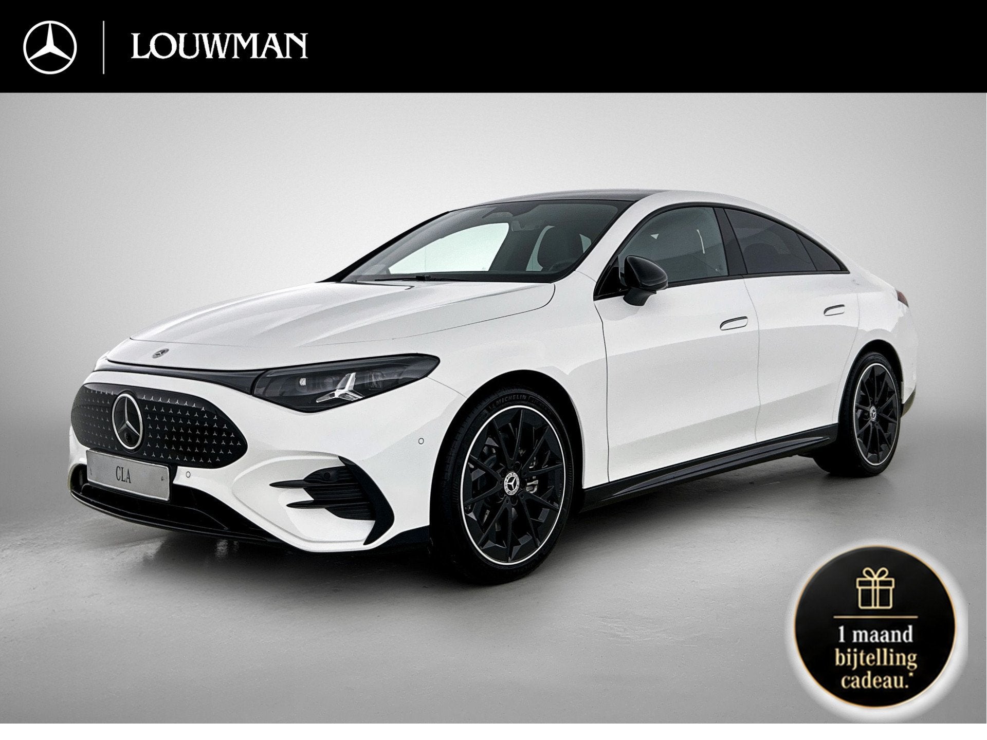 Mercedes-Benz CLA-Klasse 250+ Business Solution AMG 85.5 kWh, Auto's, Automaat, CLA, Achterwielaandrijving, Zwart