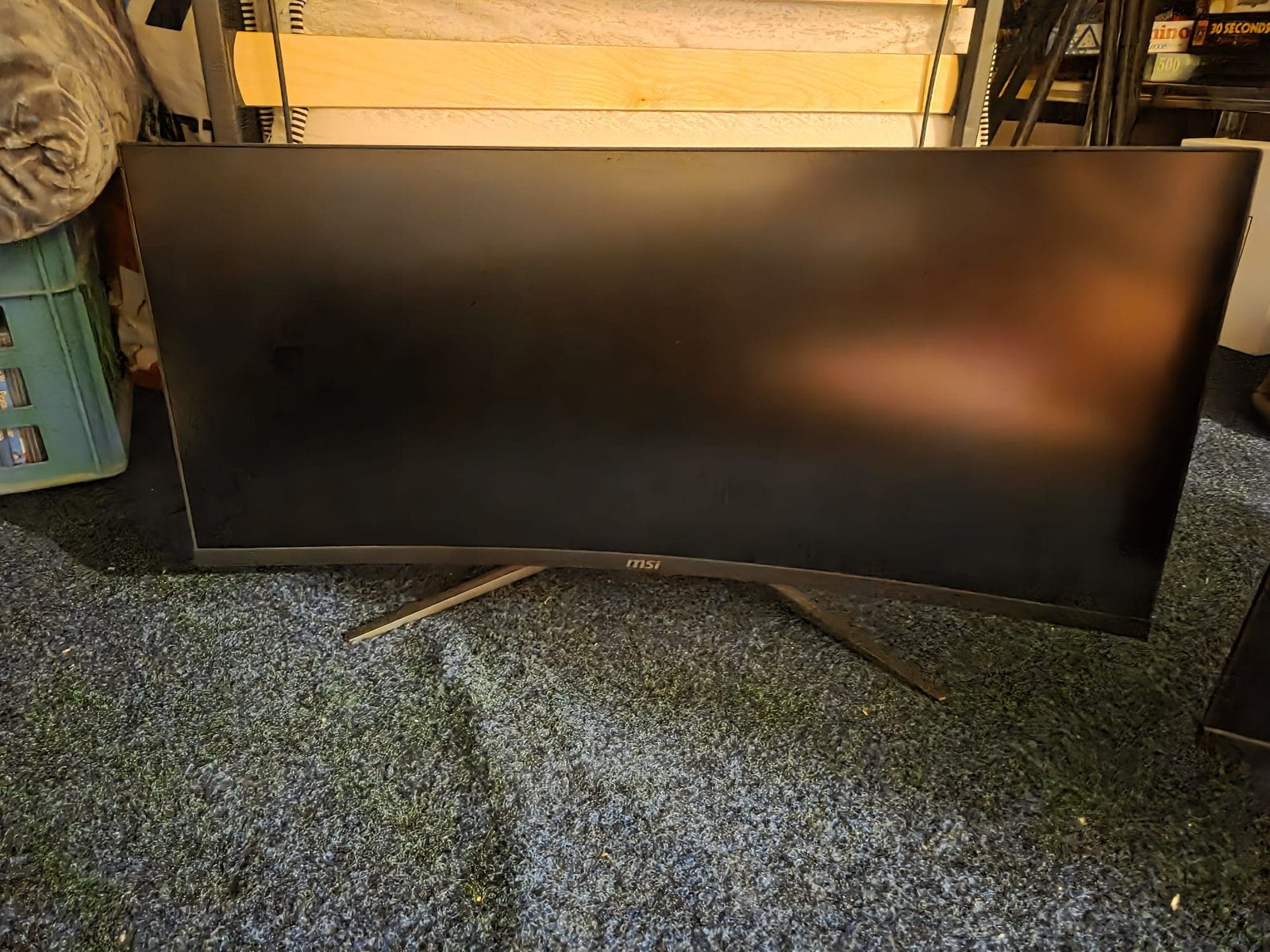 2 msi schermen curved 34 inch, Gaming, Curved, VA, Ophalen of Verzenden