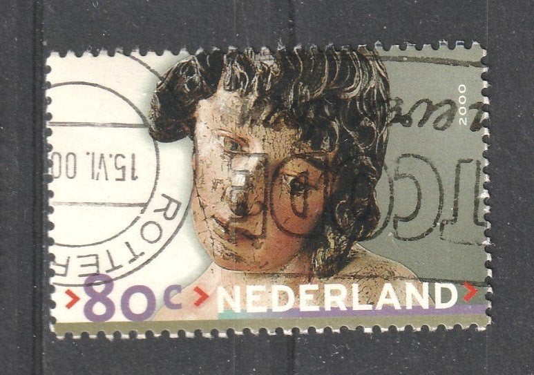 nvph 1898 Rijksmuseum 2000, Postzegels en Munten, Ophalen of Verzenden, Na 1940, Gestempeld