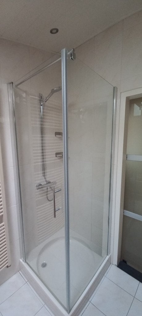 Zo goed als nieuwe douchecabine, Ophalen of Verzenden, Zo goed als nieuw, Chroom, Douche
